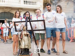 La Capta de la Festa Major recorre els carrers de Vilafranca