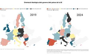 La divisió entre Meloni i Le Pen debilita les opcions de la ultradreta de superar als socialistes a l'Eurocambra. ACN