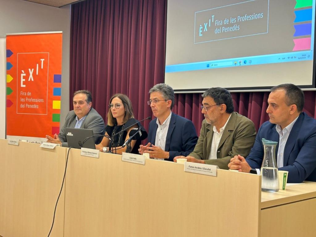 La Fira de les Professions del Penedès mostrarà 12 centres formatius i 26 empreses de sectors diversos . Ajuntament de Vilafranca