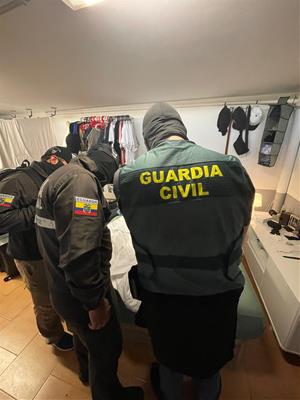 La Guàrdia Civil deté a Calafell el líder d'una organització terrorista equatoriana establerta a Espanya