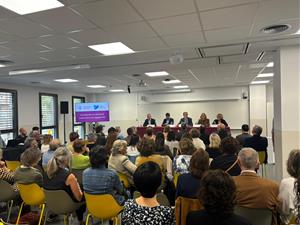 La infermera i formadora Mercè Taló inaugura el curs acadèmic del Campus d’Igualada. EIX