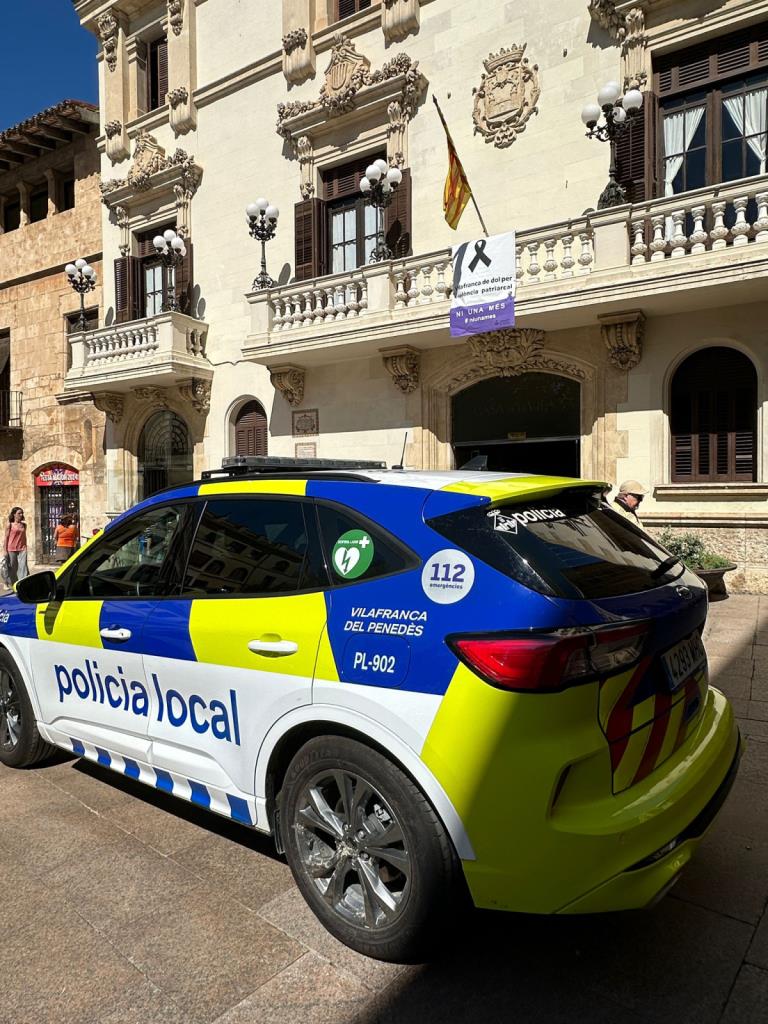 La Policia Local de Vilafranca celebra 140 anys al servei de la ciutat. Ajuntament de Vilafranca