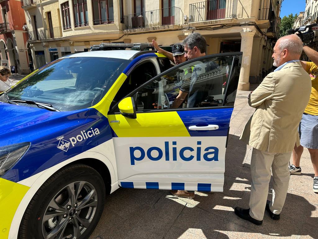 La Policia Local de Vilafranca renova la seva flota i preveu completar la plantilla en els propers mesos. Ajuntament de Vilafranca