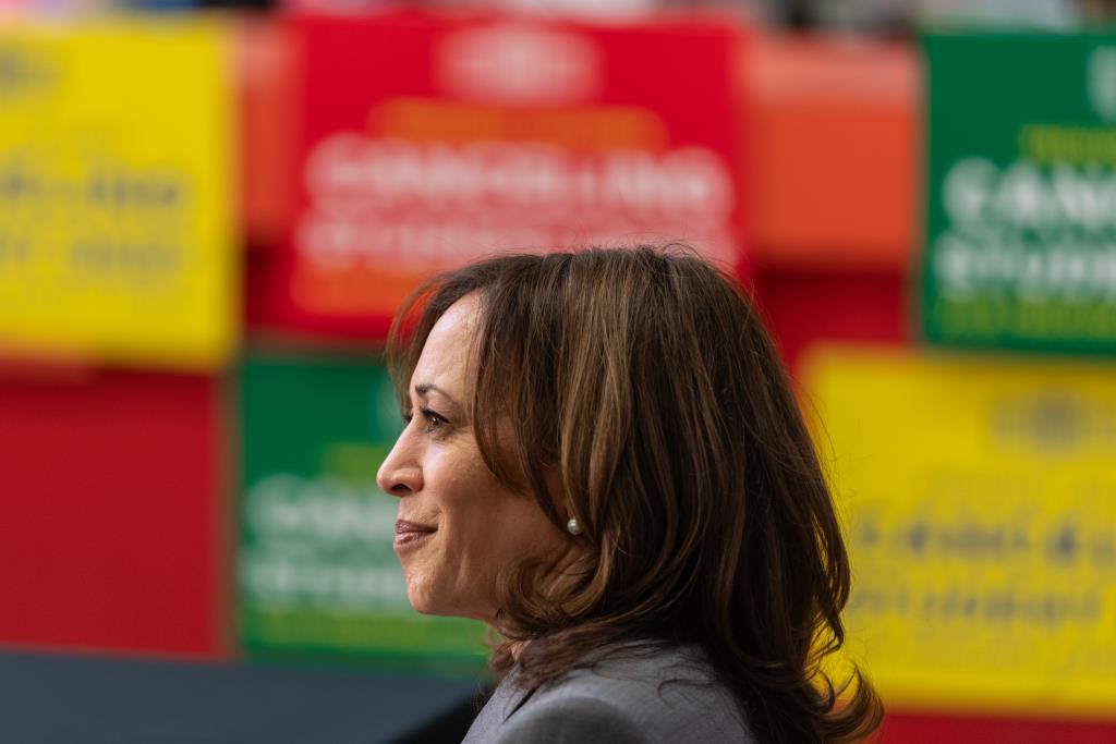 La vicepresidenta i candidata demòcrata a la Casa Blanca, Kamala Harris, en una imatge d'arxiu . ACN