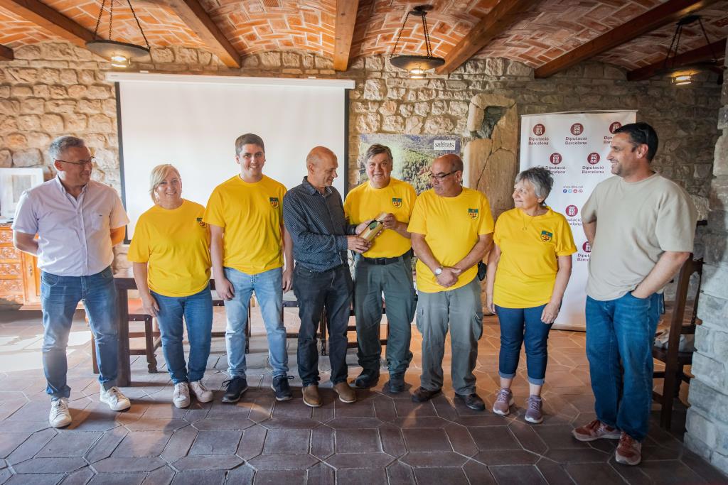 L'ADF de Subirats guanya un premi per la seva innovació en la detecció d'incendis forestals. Diputació de Barcelona