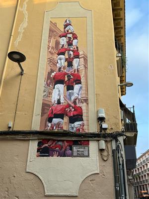 L’Ajuntament de Vilafranca restaura els murals desapareguts de “La processó il·lustrada”