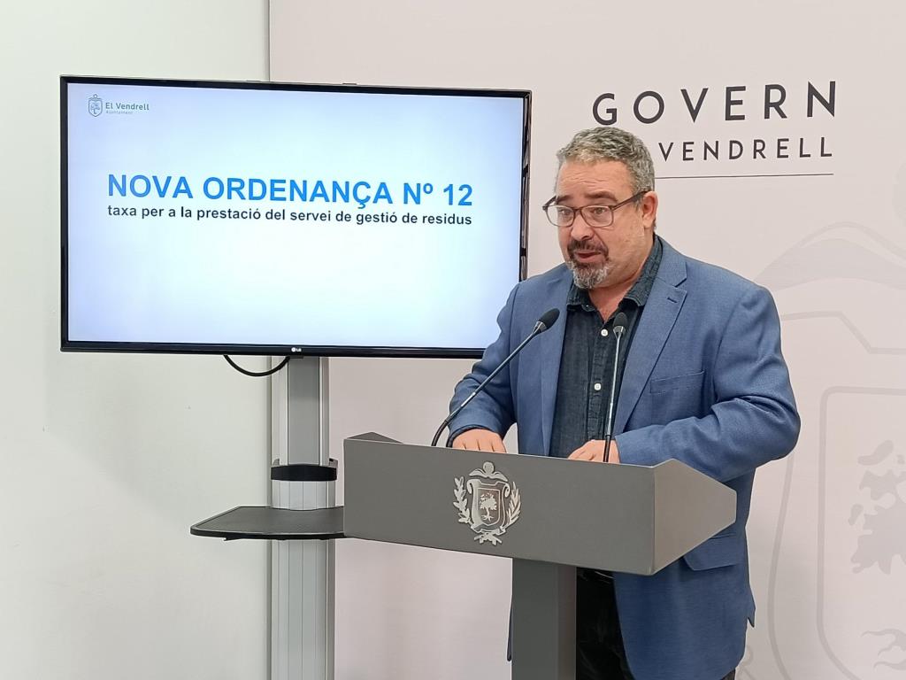 L’Ajuntament del Vendrell adequa l’ordenança de residus tenint en compte criteris ambientals i d’economia circular. Ajuntament del Vendrell