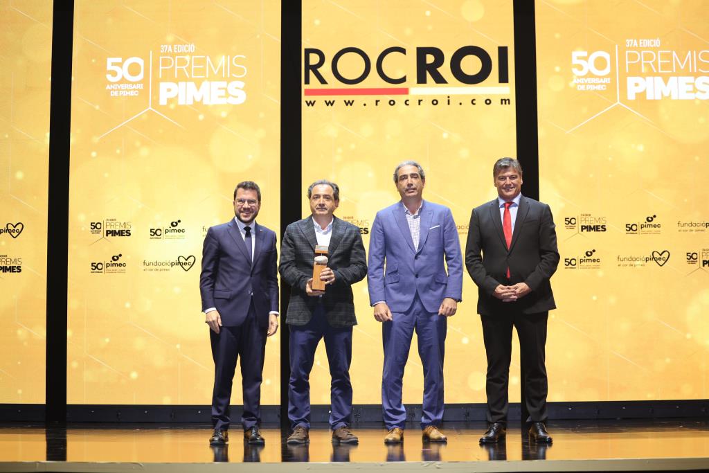 L'empresa vilanovina RocRoi, premi a l'empresa mitjana més competitiva de Catalunya al 2023. PIMEC