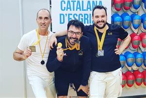 L'equip del SAG Vilanova al Campionat de Catalunya de Veterans