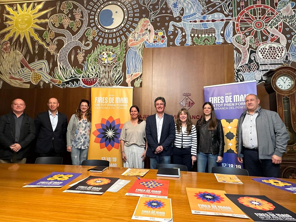  Les Fires de Maig de Vilafranca tornen amb força: innovació, tradició i molt més. Ajuntament de Vilafranca