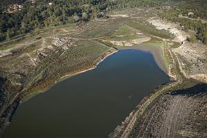 Les pluges dels últims dies fan remuntar les reserves de les conques internes dos punts, gairebé fins al 30%. ACN