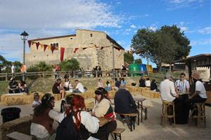 Lluïda Sarroca Medieval amb l’ampliació de la zona gastronòmica al voltant del castell