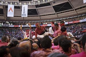 Menys del 3% dels castells tenen accidents tot i l'augment de lesions potencialment greus després de la pandèmia. ACN