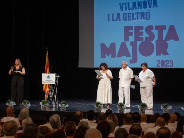 Pabordia i Ajuntament aposten per una Festa Major de Vilanova accessible. Ajuntament de Vilanova