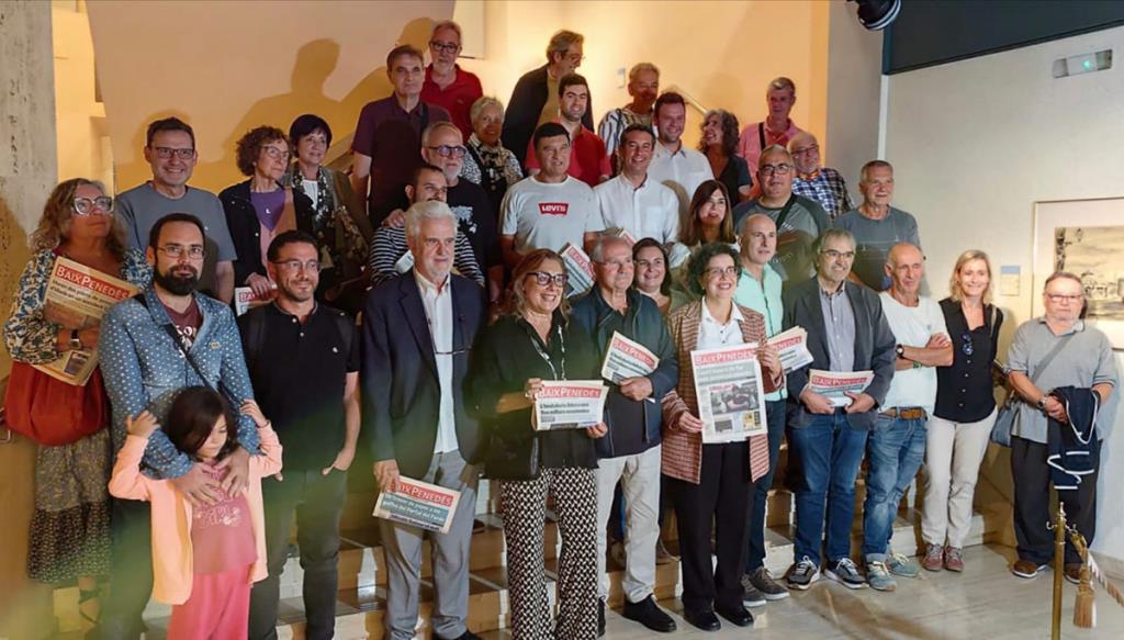 Presentació de la digitalització del Diari del Baix Penedès. Eix