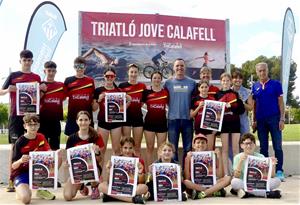 Presentació de la III Edició del Triatló 2024 de Calafell. Eix