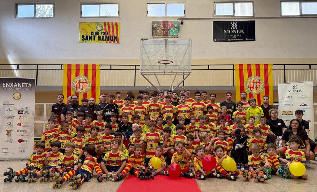 Presentació del Club Patí Sant Ramón d’hoquei patins. Eix