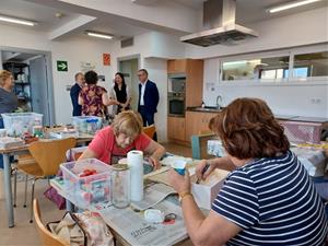 Presentació del programa 'Comunitats contra l'aïllament social' amb el conseller Campuzano. Generalitat de Catalunya