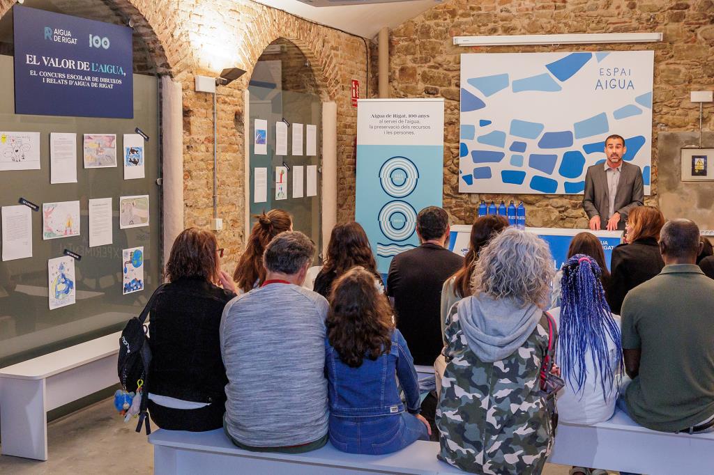 Prop de 800 alumnes anoiencs participen en el concurs escolar de dibuixos i relats 'El valor de l’aigua' d'Aigua de Rigat. Aigua de Rigat