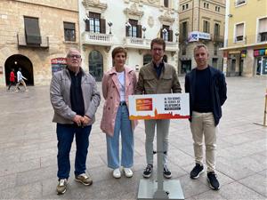 Roda de premsa d'ERC Vilafranca. Eix