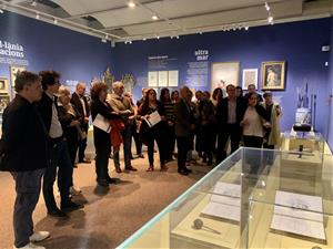 S'inaugura “Entre muses. Gènesi d'un llegat universal”, l'exposició commemorativa del bicentenari de Víctor Balaguer i Cirera. Ajuntament de Vilanova