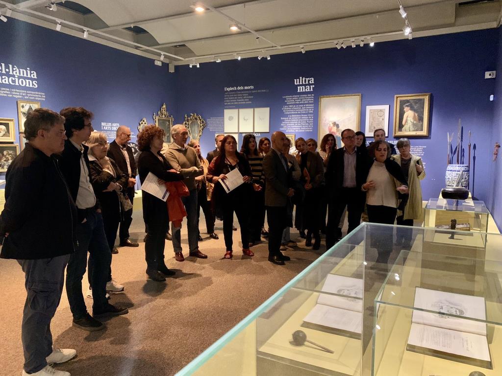 S'inaugura “Entre muses. Gènesi d'un llegat universal”, l'exposició commemorativa del bicentenari de Víctor Balaguer i Cirera. Ajuntament de Vilanova