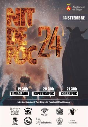 Sitges es prepara per a una nova ‘Nit de Foc’