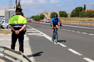 Trànsit implanta senyals que s’activen amb el pas dels vehicles per millorar la segurerat a l’N-340 a l’Alt Penedès