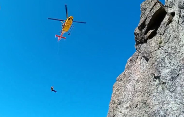 Un veí de Vilanova i la Geltrú, ferit en un accident de muntanya a Besiberri Nord. Bombers