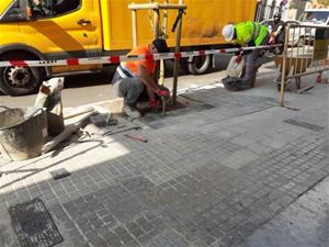 Vilanova i la Geltrú posa en marxa el Pla de Manteniment per reparar voreres i calçades