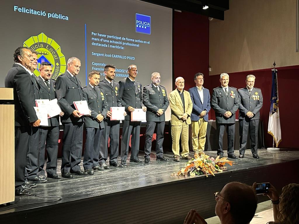 Vinseum acull la celebració de la Diada Patronal de la Policia Local de Vilafranca. Ajuntament de Vilafranca