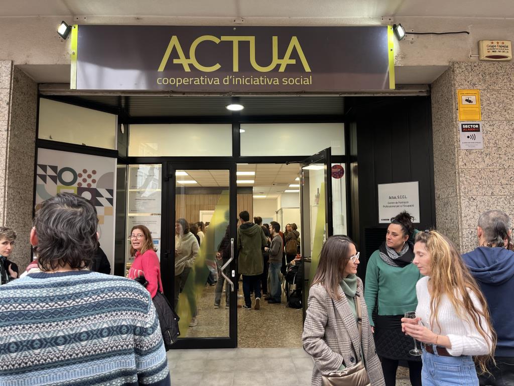 Actua SCCL inaugura la seva nova seu al Garraf. Actua SCCL 