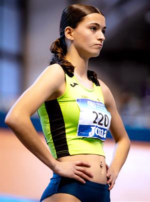 Adriana Curto, atleta del Dinami-k Club Atletisme Vilanova