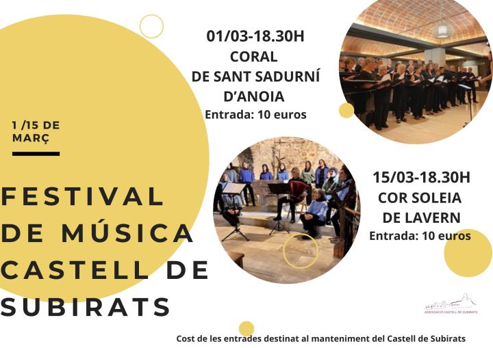 Festival de Música Castell de Subirats