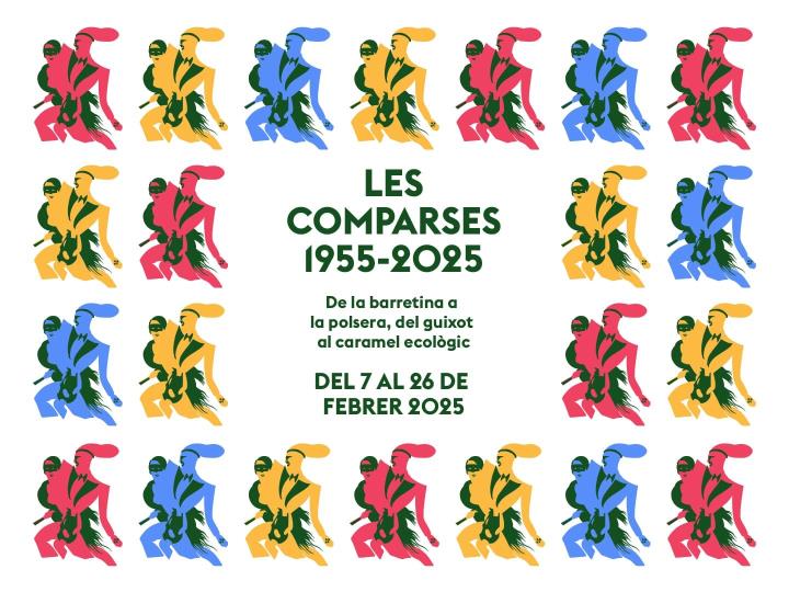 Les Comparses 1955-2025. De la barretina a la polsera, del guixot al caramel ecològic