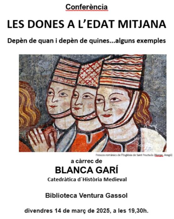 Les dones a l'Edat Mitjana