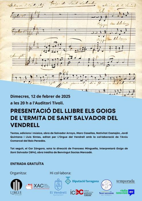 Presentació del llibre dels Goigs de l’ermita de Sant Salvador