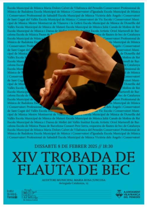 XIV trobada flauta de bec