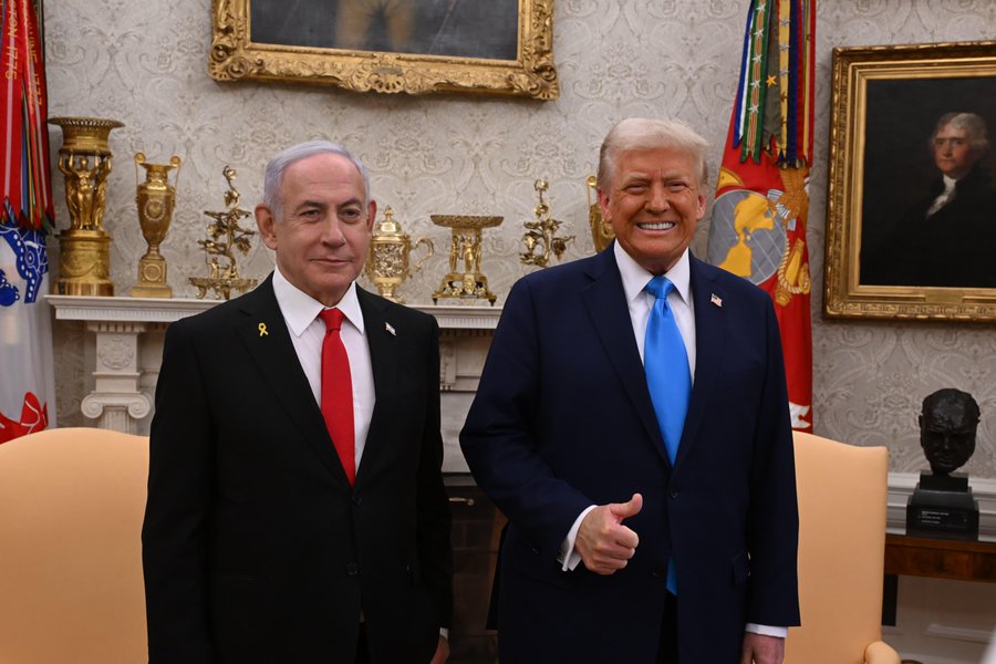 Benjamin Netanyahu i Donald Trump reunits a la Casa Blanca. ACN