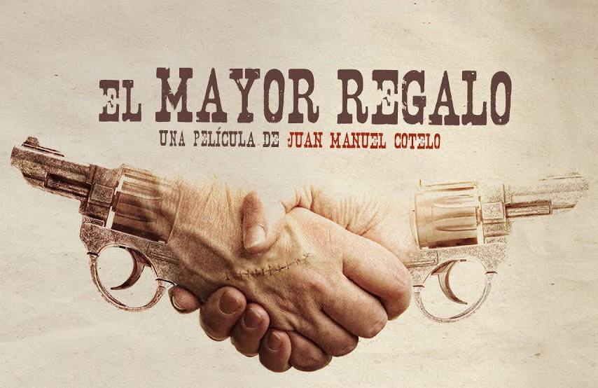 Cartell de la pel·licula 'El mayor regalo'. Eix