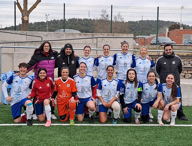 CF Begues – UE Sitges. Eix