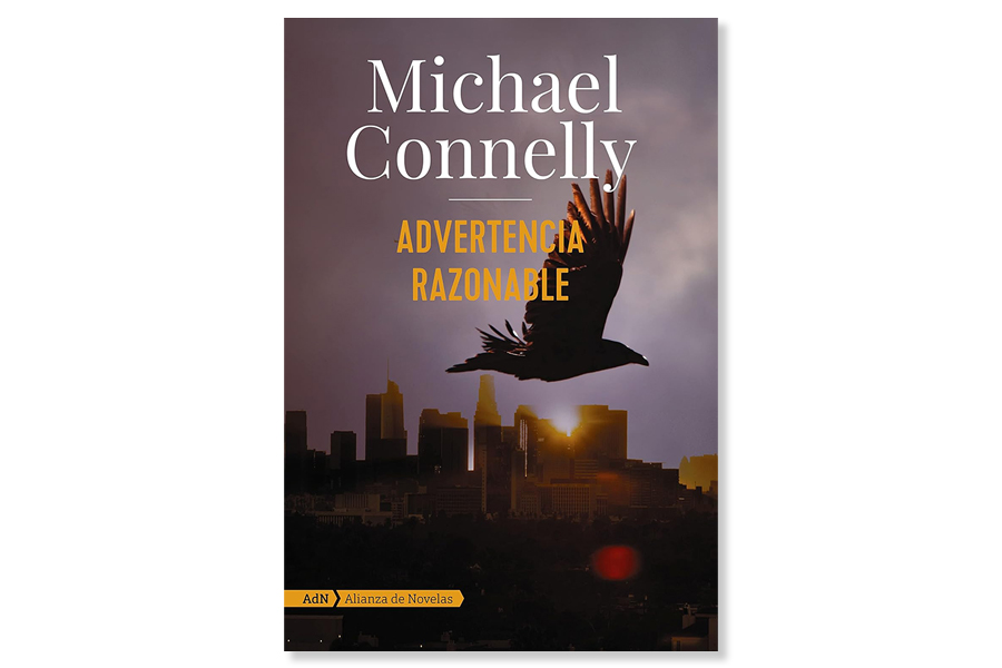 Coberta de 'Advertencia Razonable' de Michael Connelly. Eix