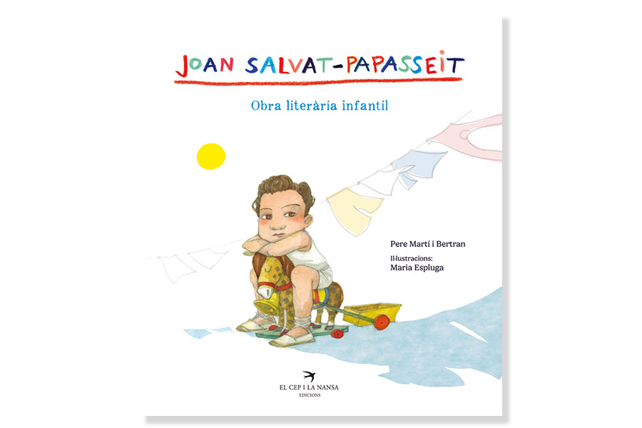 Coberta de 'Joan Salvat-Papasseit, obra literària infantil'. Eix