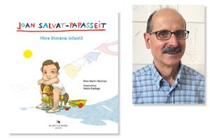 Coberta de 'Joan Salvat-Papasseit, obra literària infantil' de Pere Martí i Bertran. Eix