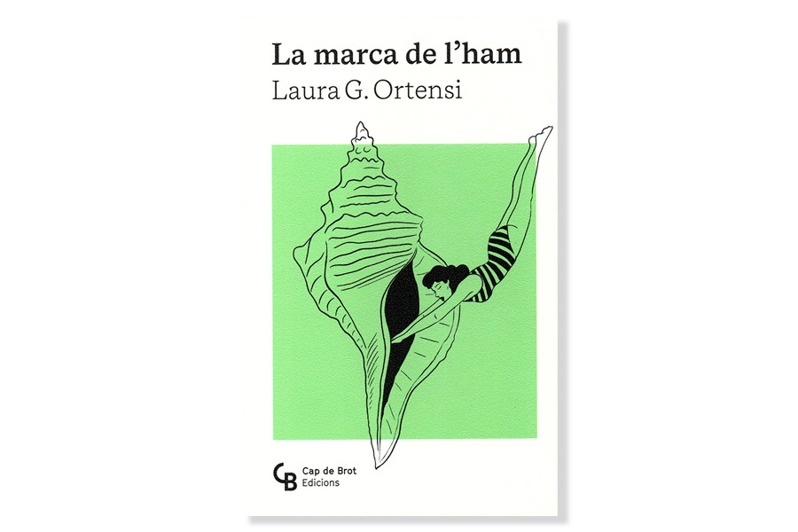 Coberta de 'La marca de l'ham', de Laura G. Ortensi. Eix