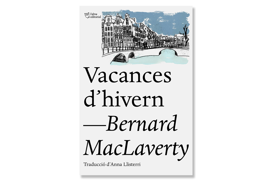 Coberta de 'Vacances d’hivern' de Bernard MacLaverty. Eix