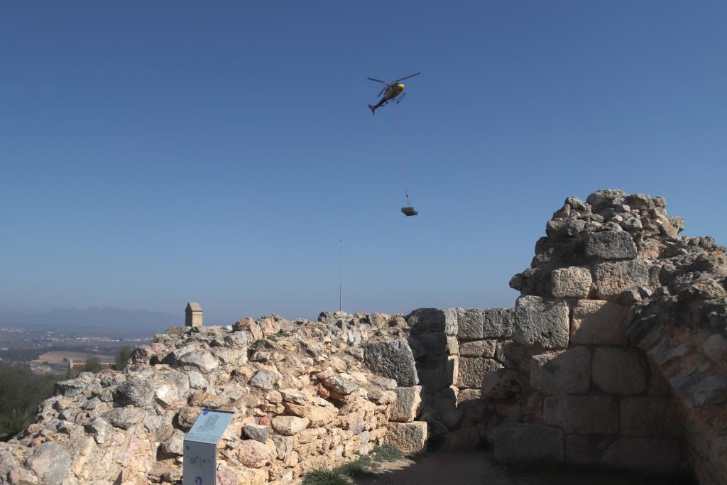 Comença la restauració del castell d’Olèrdola, que permetrà recuperar l’’skyline’ de l’Alt Penedès del segle X. ACN