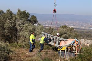 Comença la restauració del castell d’Olèrdola, que permetrà recuperar l’’skyline’ de l’Alt Penedès del segle X