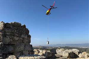 Comença la restauració del castell d’Olèrdola, que permetrà recuperar l’’skyline’ de l’Alt Penedès del segle X