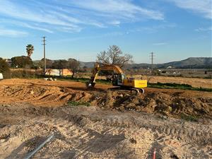 Comencen les obres del nou aparcament dissuasiu gratuït del Molí d’en Rovira amb 200 places